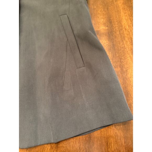 Vintage Women's Banana Republic Gray 100% Silk Button Front Jacket Size 4 - Picture 8 of 13